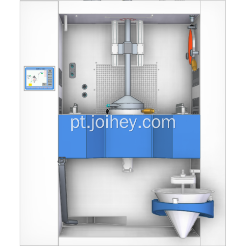 Centro de pó tipo fechado da Joihey